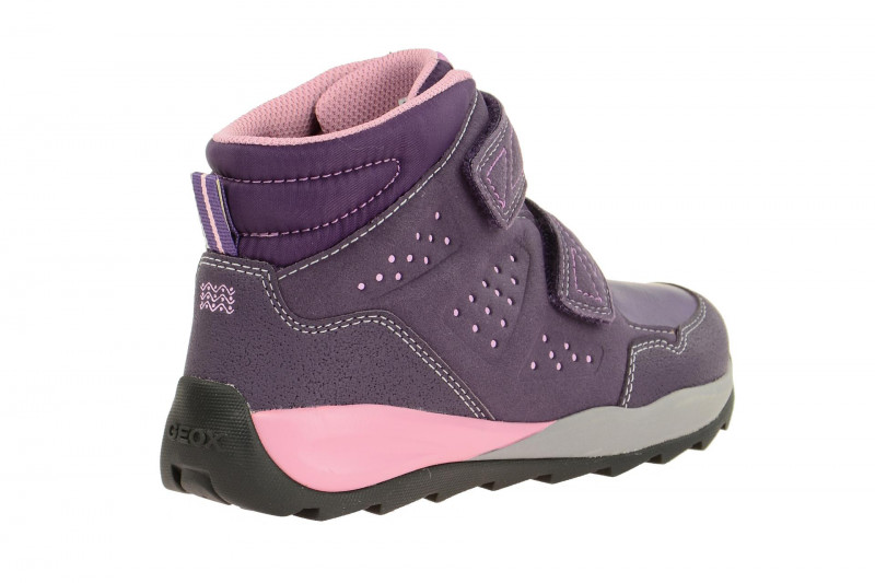Geox Mädchen Kinderstiefel lila Wasserdicht