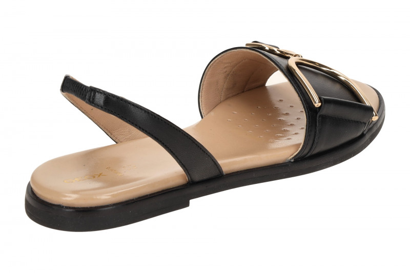 Geox Naileen Sandalen schwarz Nappa D35SDA
