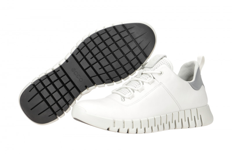 Ecco Gruuv Schuhe weiß Herren Sneakers 525204