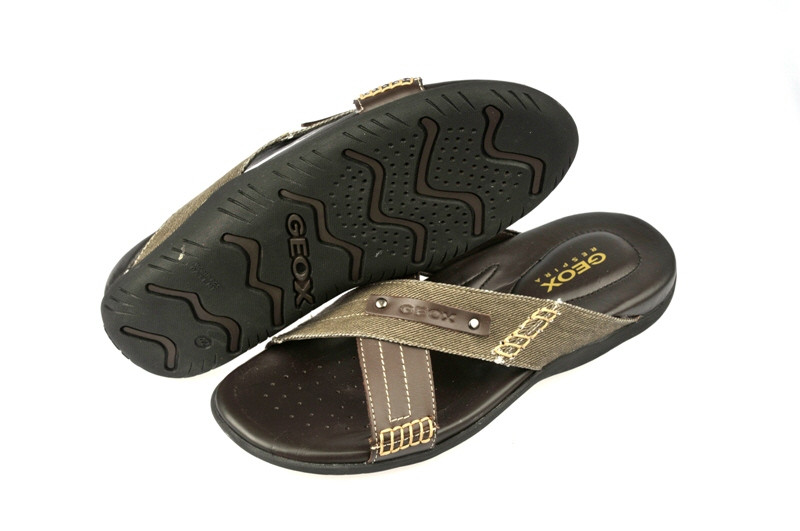 Geox Kimono Pantolette braun