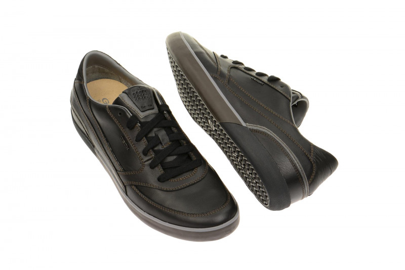 Geox Box Schuhe schwarz U44R3A 043BU C9999