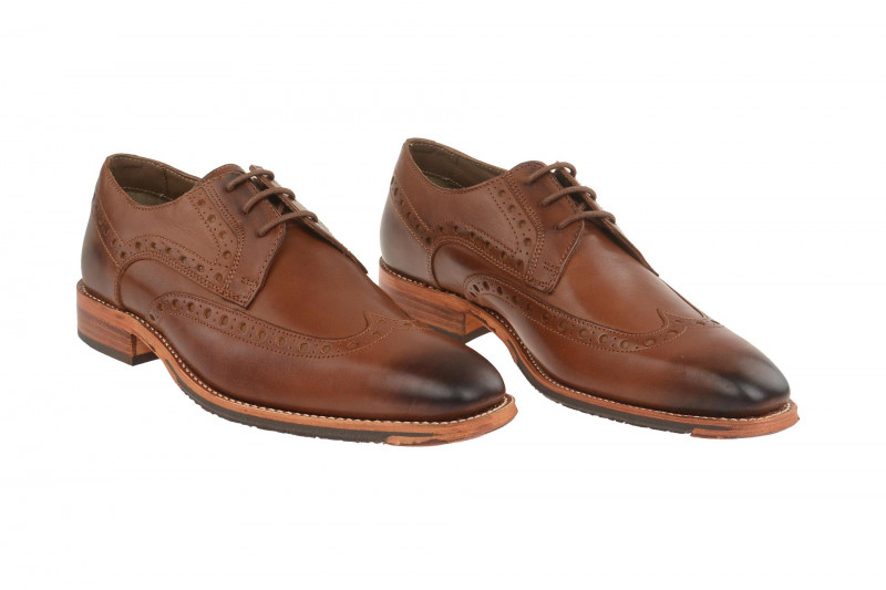 Gordon & Bros Lorenzo Schuhe braun cognac S500310