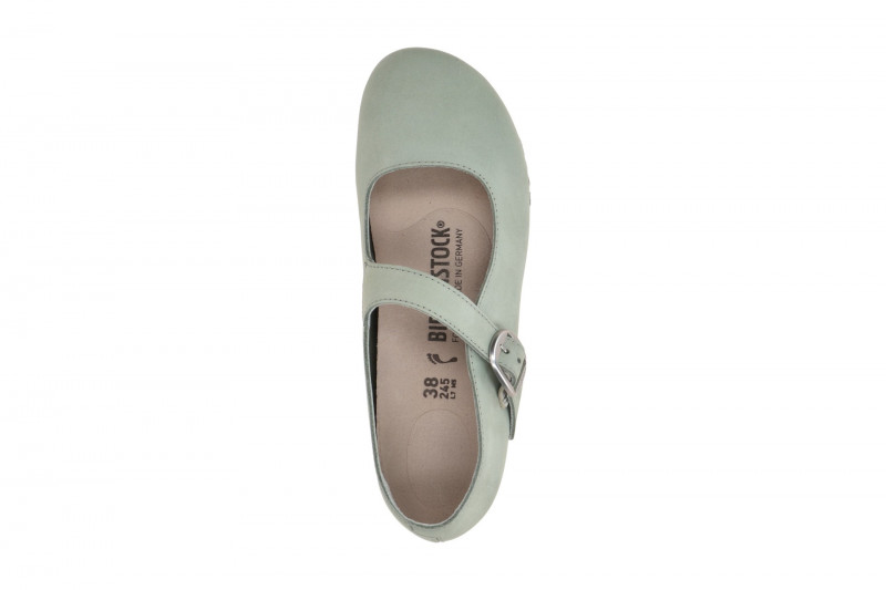 Birkenstock Tracy Schuhe Mary-Jane grün SCHMAL 1029755