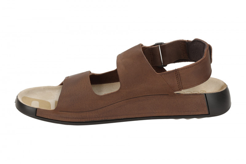 Ecco Cozmo Herren Sandale braun Klett 500944