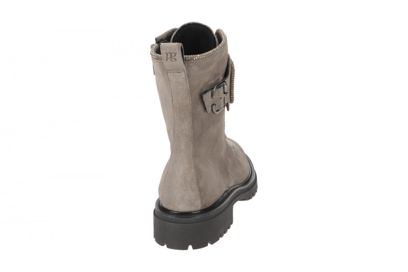 Paul Green Stiefelette grau Ziersteine 9080