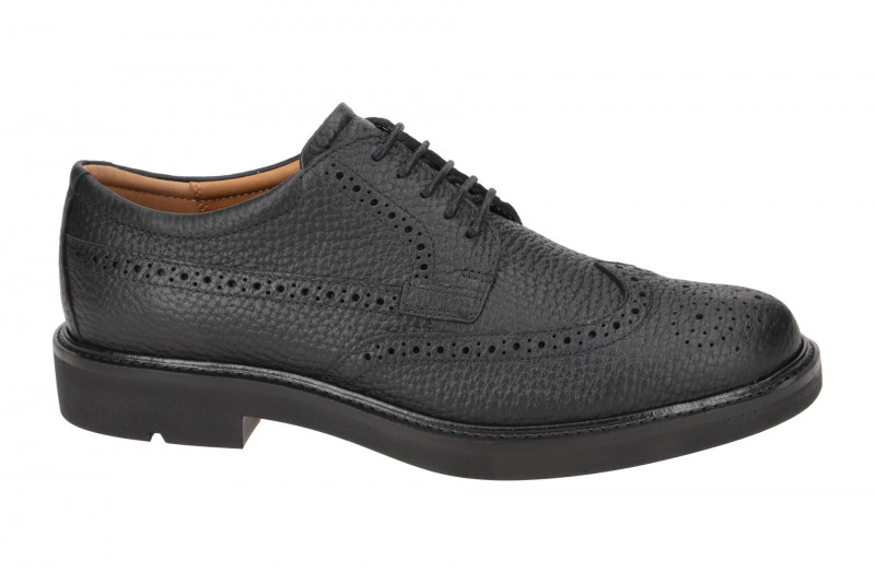 Ecco Metropole London Schuhe schwarz klassik Schnürer 525614