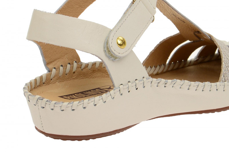 Pikolinos Vallarta Sandale weiß silber