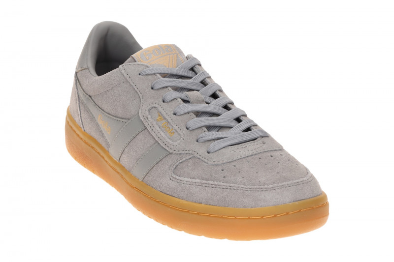 Gola Hawk Suede Schuhe Sneakers grau cement Damen CLB571