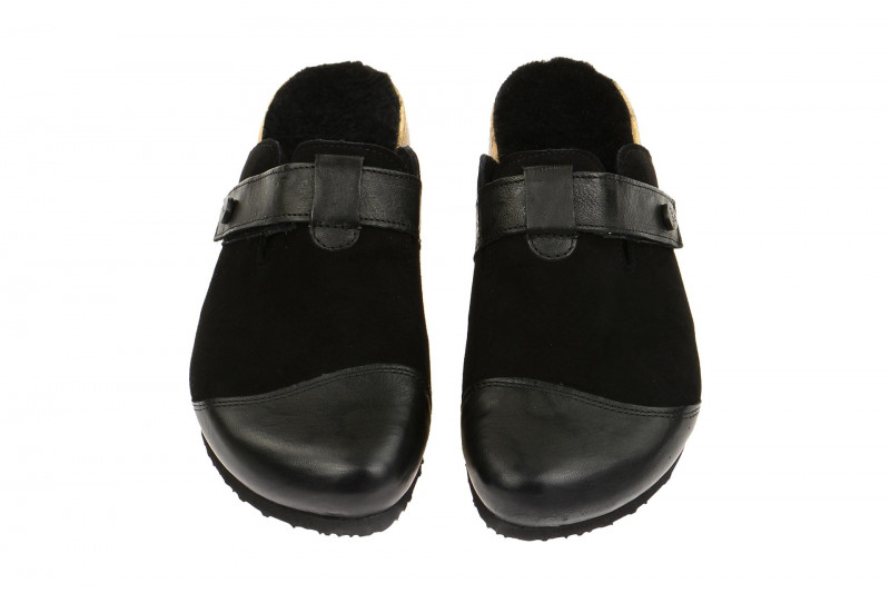 Think Julia Clogs schwarz Pantolette 7-87349-09