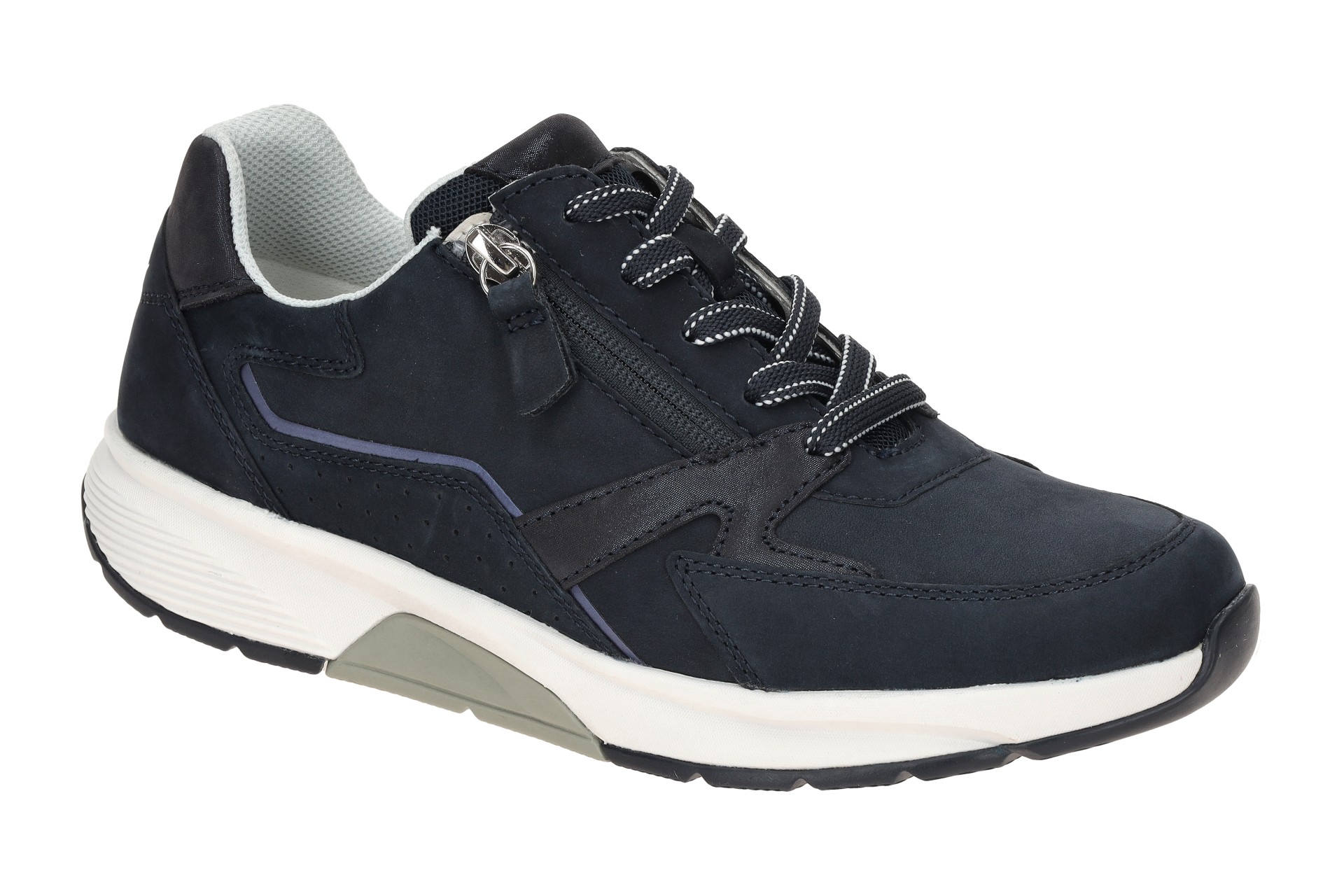 Gabor Rollingsoft 06.968.47 Zwart Rollingsoft sneaker WIJDTE G