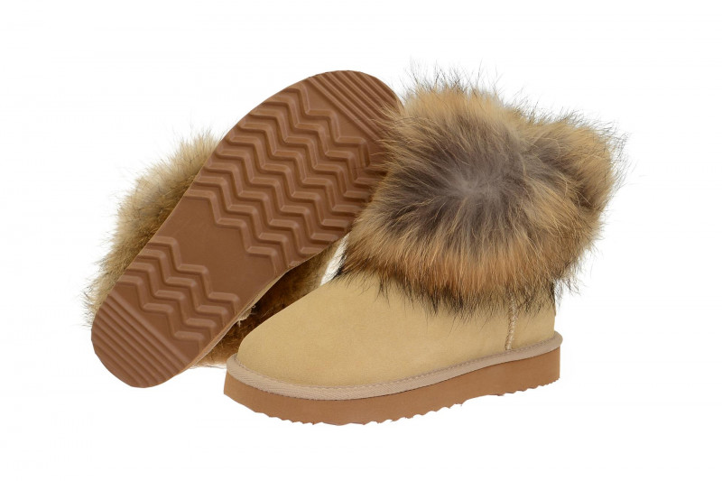 Oog Stiefel beige B054 08450