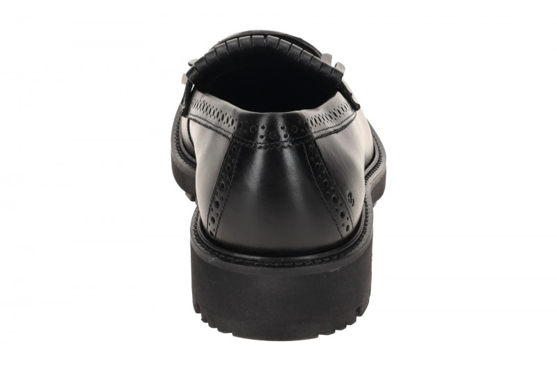 Ecco Metropole Oslo Slipper Schuhe schwarz Loafer 232853