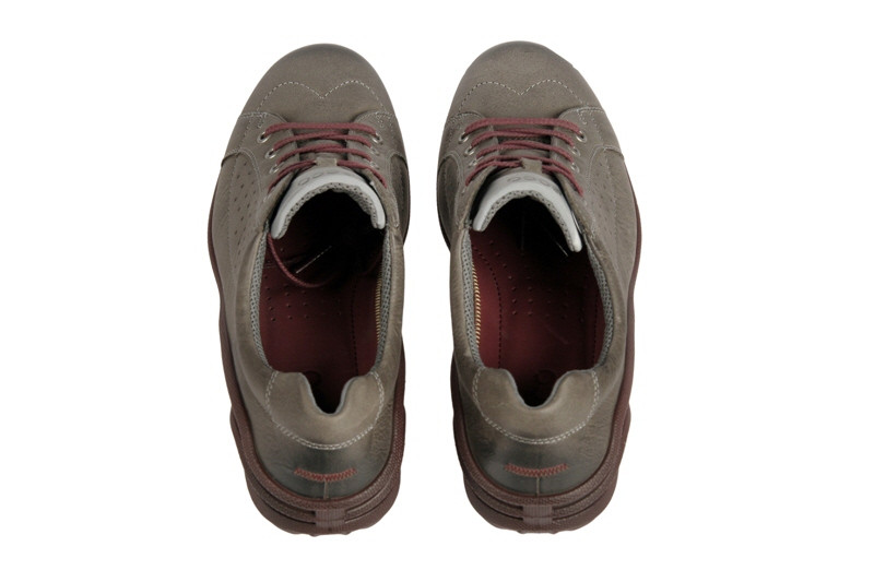 Ecco Lane Schuhe warm grey grau Sneakers