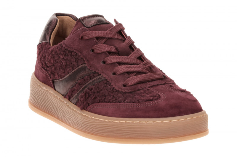 Gabor comfort Sneaker Schuhe rot berry Wolle 6018