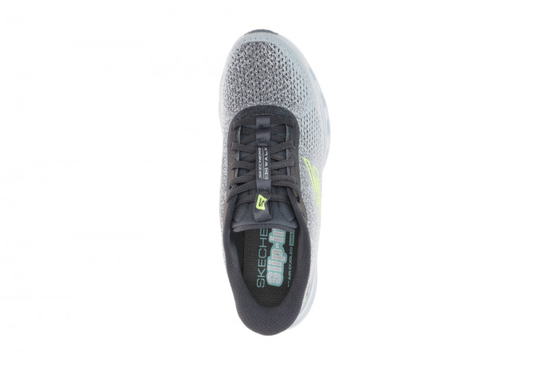 Skechers Go Walk Gliede Step Slipper blau grau SLIP-IN 125124