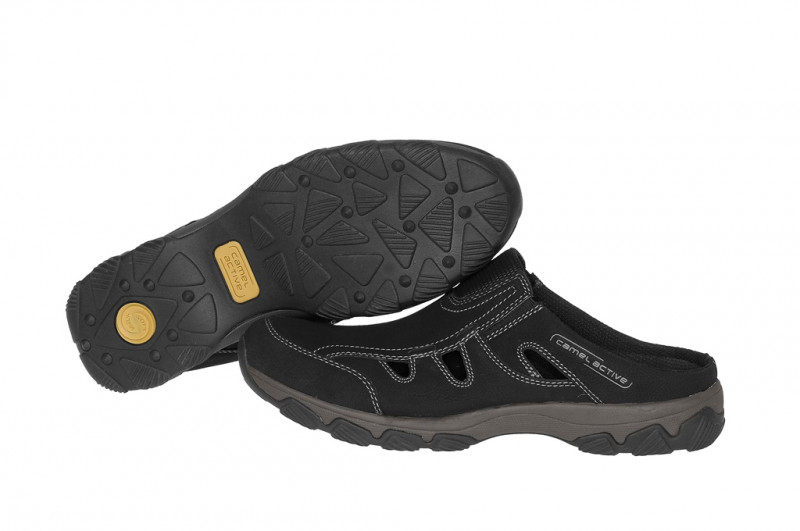 camel active Walker Pantolette schwarz 335.13.02