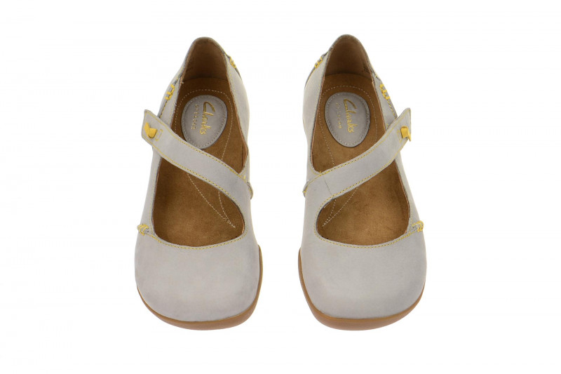 Clarks Felicia Plum Schuhe grau 26108380