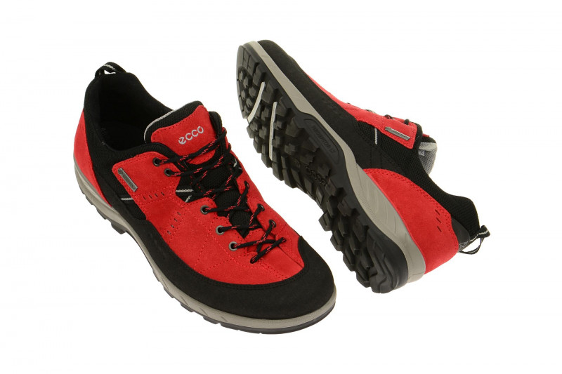 Ecco Trekking Schuhe YURA rot Gore-Tex
