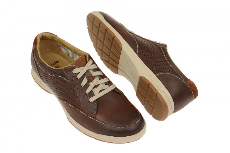Clarks Stafford Park Schuhe braun tan