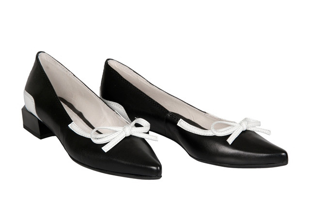 Tiggers Cindy 1 Pumps schwarz weiß Lack