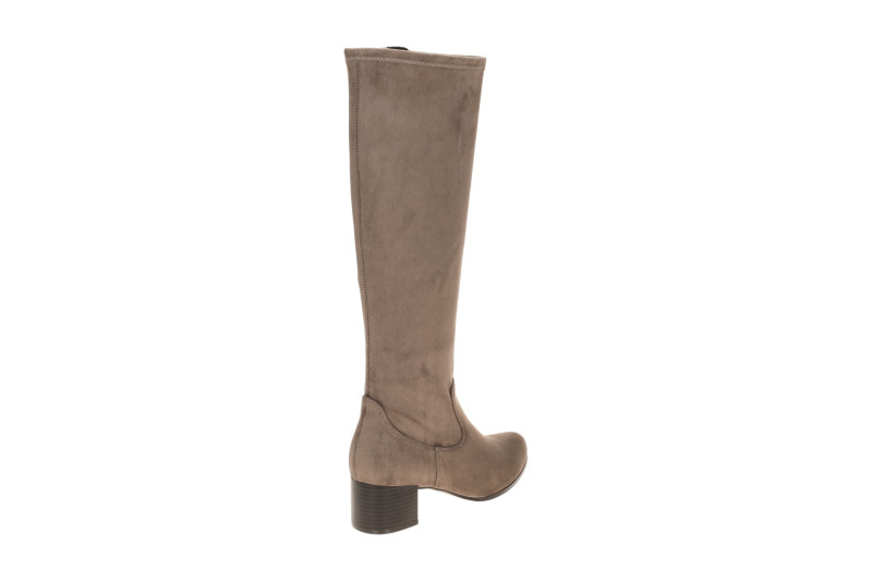 Caprice Lang Schaftstiefel braun cafe Stretch 25507