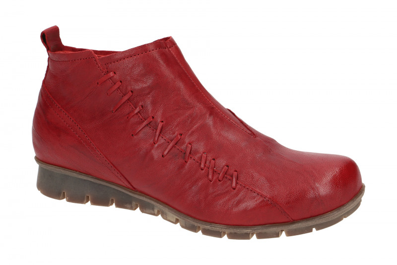 Think Menscha Stiefelette rot 5-85072-73