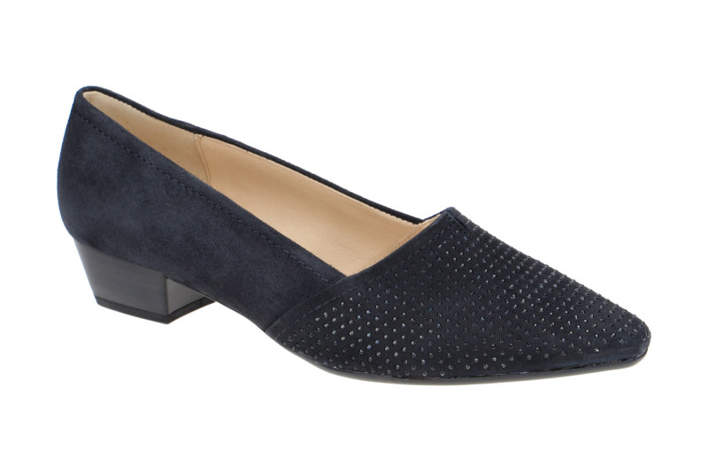 Gabor Pumps blau pazifik Samt 05.134.16