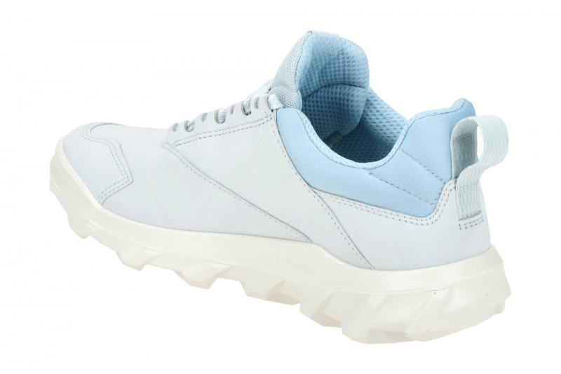 Ecco MX Schuhe Sneakers hellblau Damen Nubuck 820313