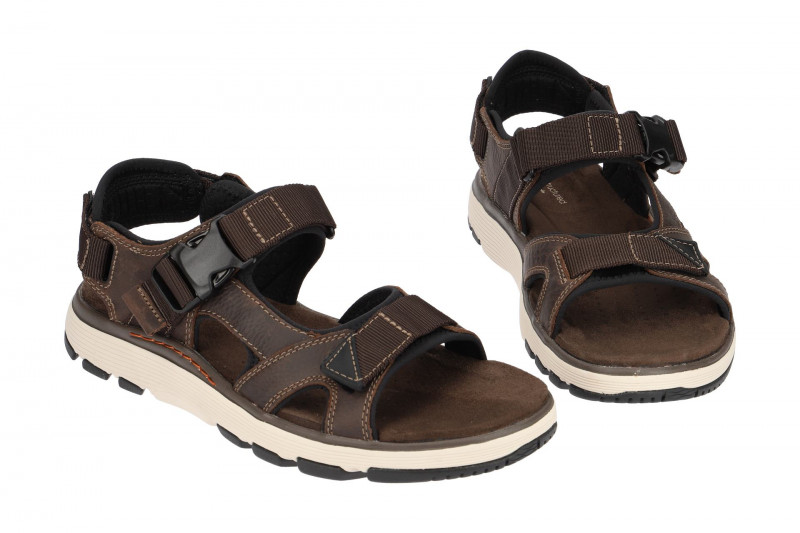 Clarks Herren Sandalen braun Un Trek Bar