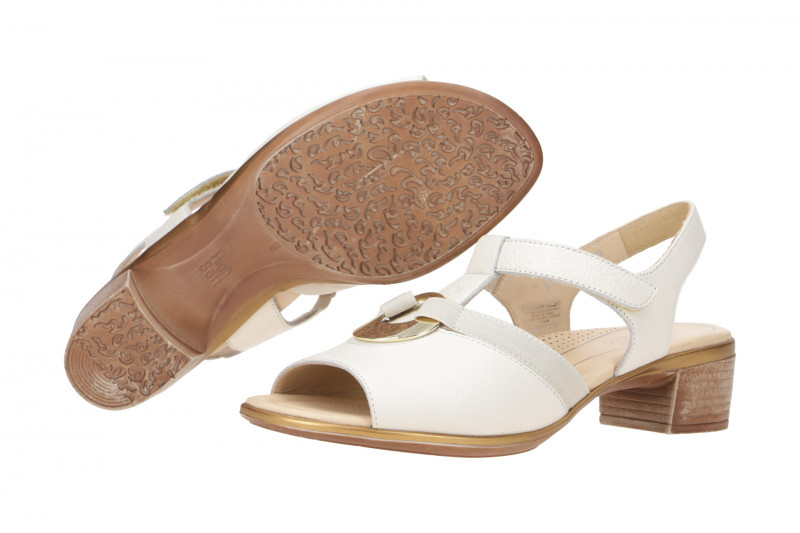 ara Lugano Sandalette cream weiß 12-35730