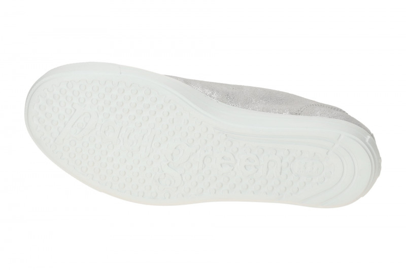 Paul Green Sneaker Schuhe silber grau metallic 4790