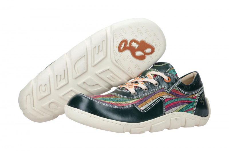 Eject Flight Schuhe grün bunt gestreift 21320