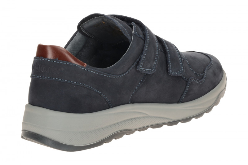 Waldläufer John Schuhe blau K-Weite Klett 662301