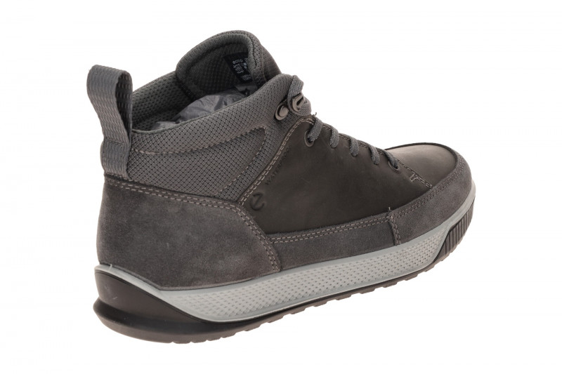 Ecco Bypath Tred Schuhe Mid Sneaker grau Waterproof 539094