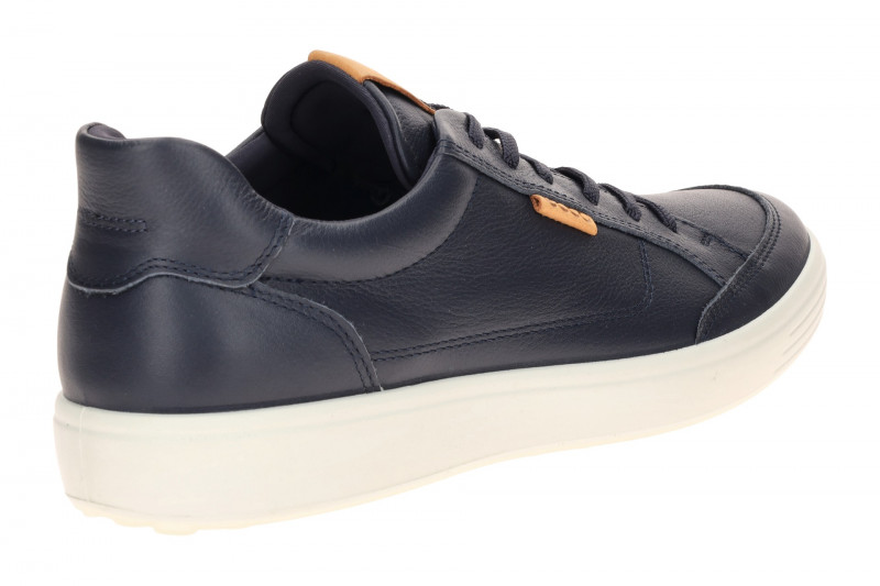 Ecco Soft 7 Schuhe blau Herren Slipper Easy Entry 490574
