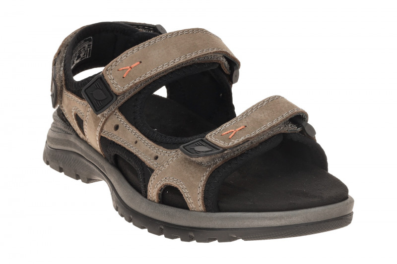 Waldläufer Taro Sandale Herren taupe grau H-Weite 746004