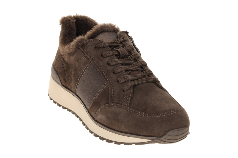 Caprice Schuhe Sneaker braun Warmfutter Fellkragen 23706