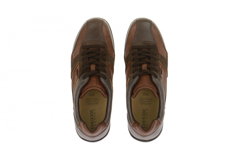 Geox Respira Pavel B Sneakers im braun mix Herrenschuhe