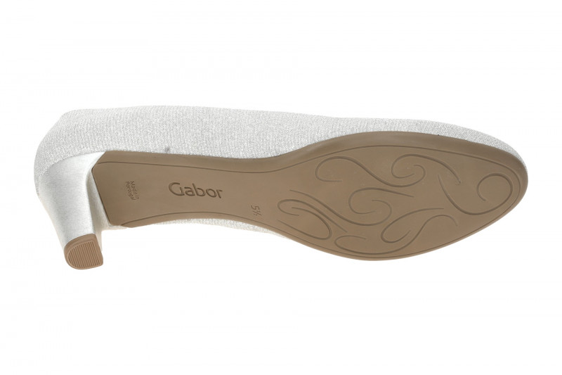 Gabor Pumps silber effekt metallic 01.400.60