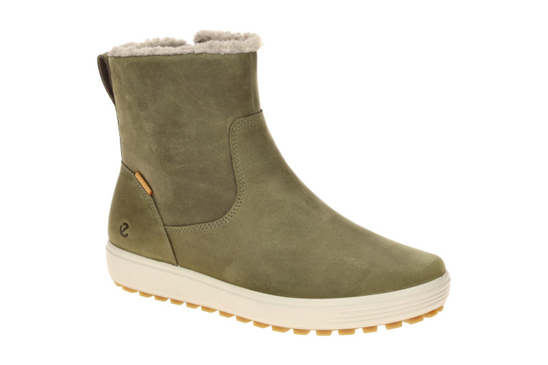 ecco SOFT 7 Tred Winter Stiefelette grün olive Wasserdicht 450753