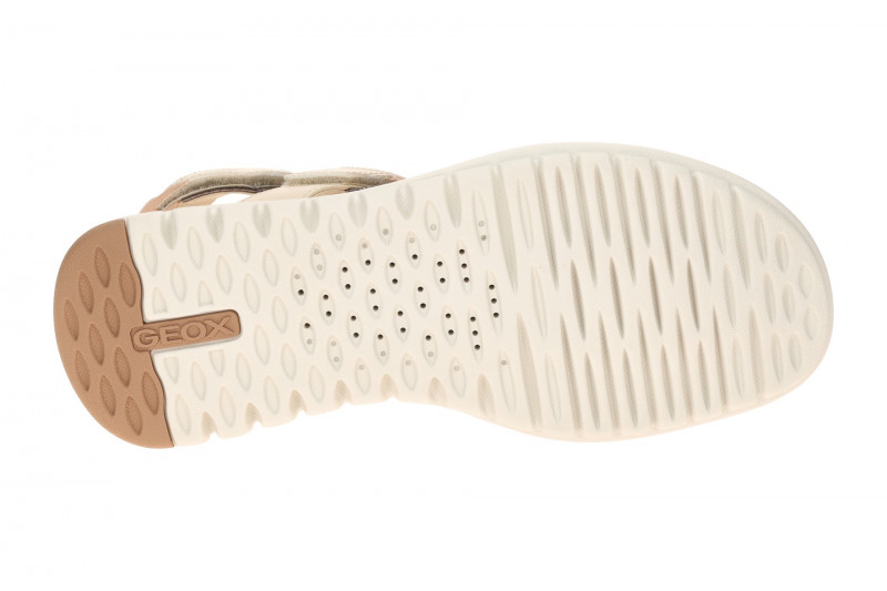 Geox Flextride Sandalen rose beige metallic D65BSD