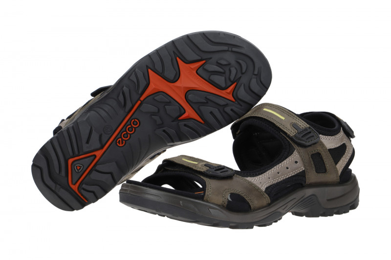 Ecco Offroad Herren Sandale grün grau 069564