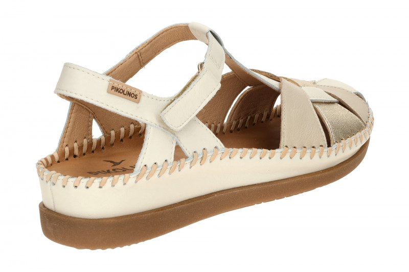 Pikolinos Cadaques T-Steg Sandale weiß beige W8K-0847C1
