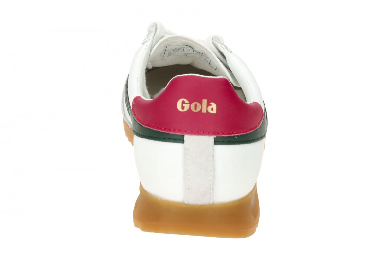 Gola Torpedo Leather Damen Sneakers Schuhe weiß grün CLB622