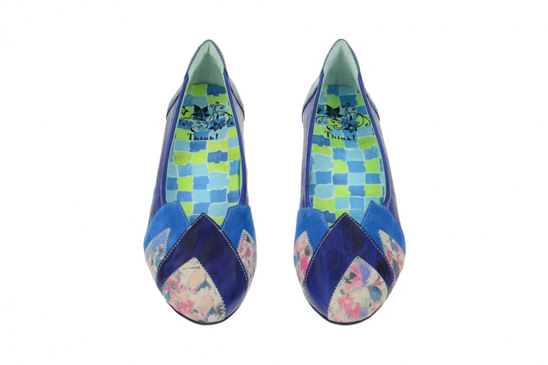 Think Balla Ballerinas blau 2-82167-77