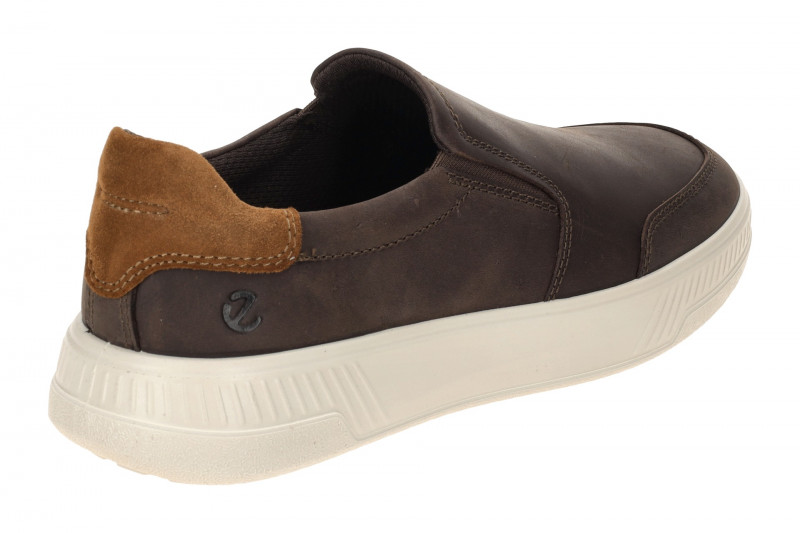 Ecco Move Slipper braun Herren Schuhe Fettleder 551614