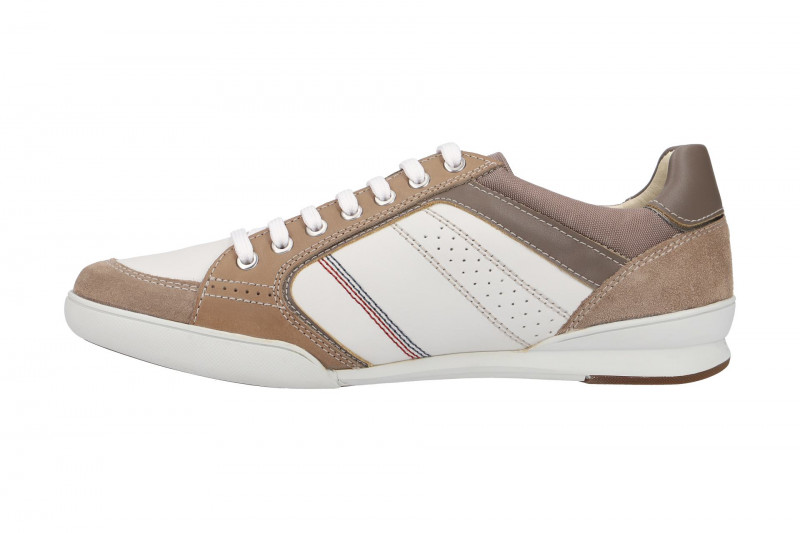 Geox Kristof Schuhe weiß beige