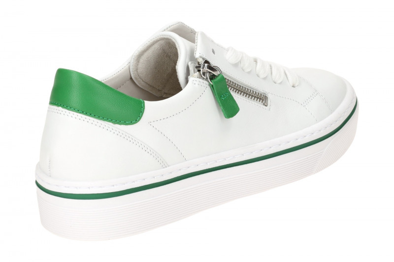 Gabor Best Fitting Schuhe Sneakers weiß grün verde 43.264.29