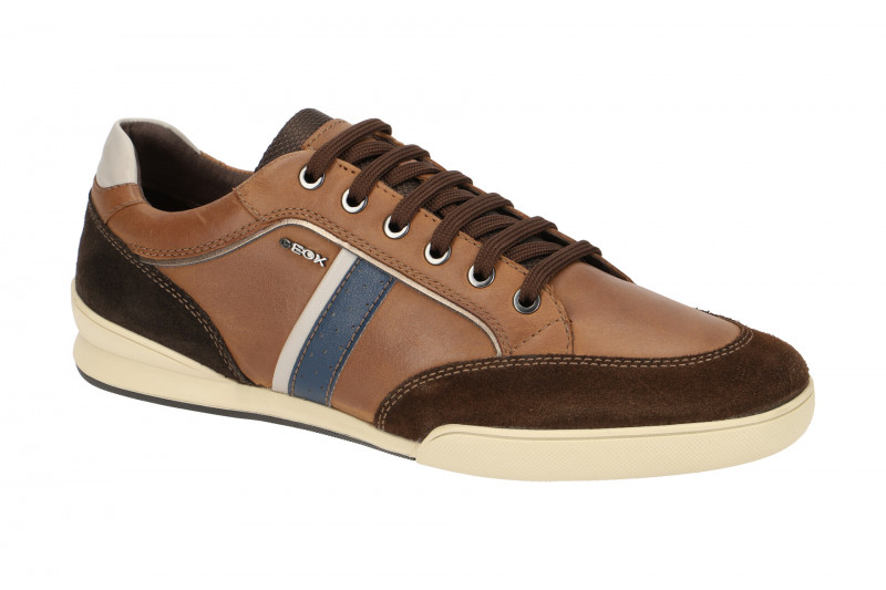 Geox Kristof Schuhe braun Sneaker U940EA