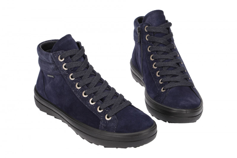 Legero Mira Schuhe blau effekt Gore-Tex